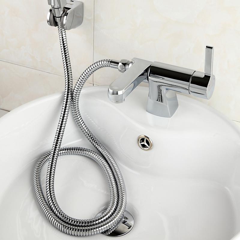 Смеситель для умывальника с душевой лейкой Gappo G1204 — изображение 9