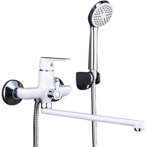 Смеситель для ванны Frap F2231, белый/хром