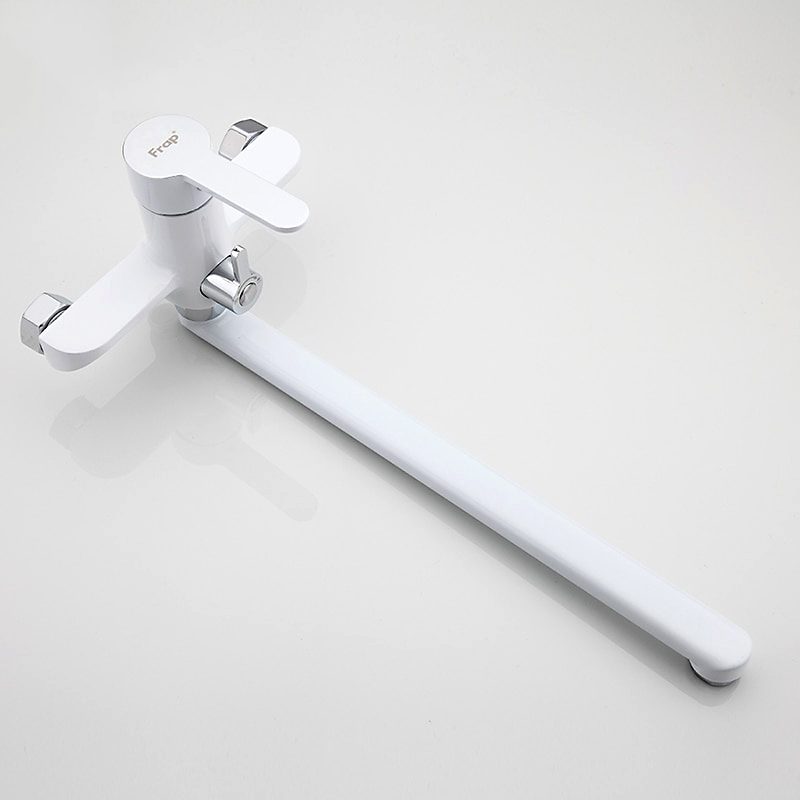 Смеситель для ванны Frap F2241, белый/хром — изображение 3