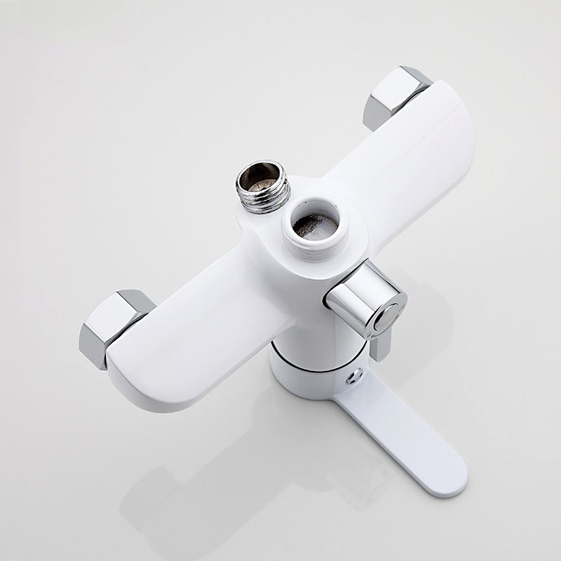 Смеситель для ванны Frap F2241, белый/хром — изображение 7