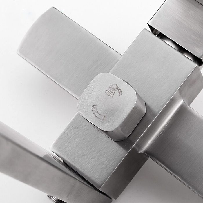 Смеситель для ванны Frap F22802, сатин — изображение 4