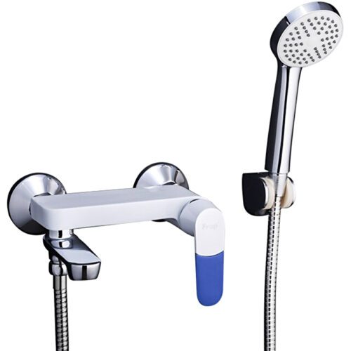 Смеситель для ванны Frap F3234, белый/хром