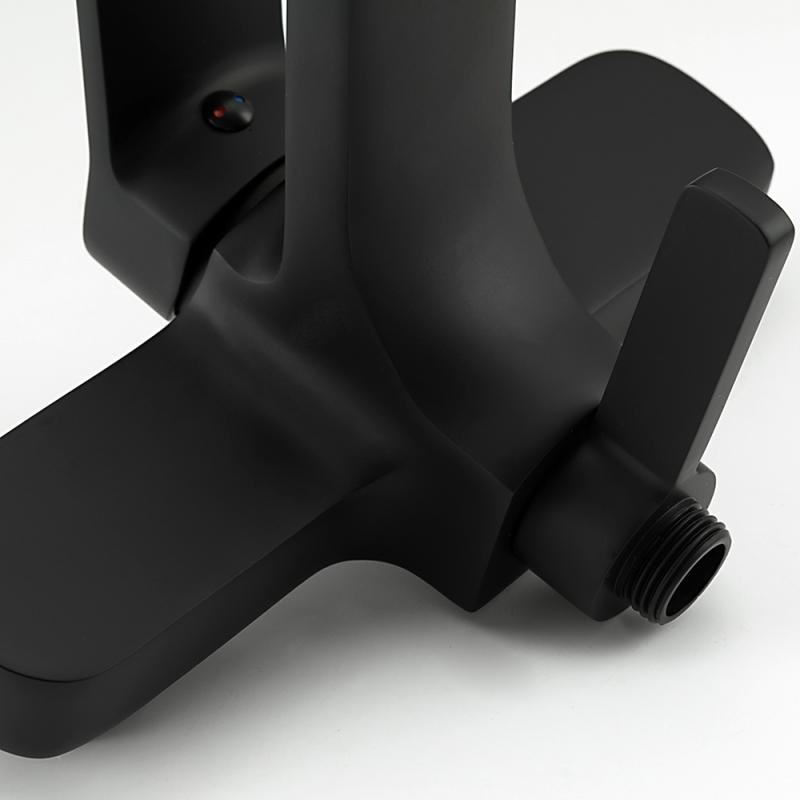 Смеситель для ванны Frap F3262, чёрный — изображение 4