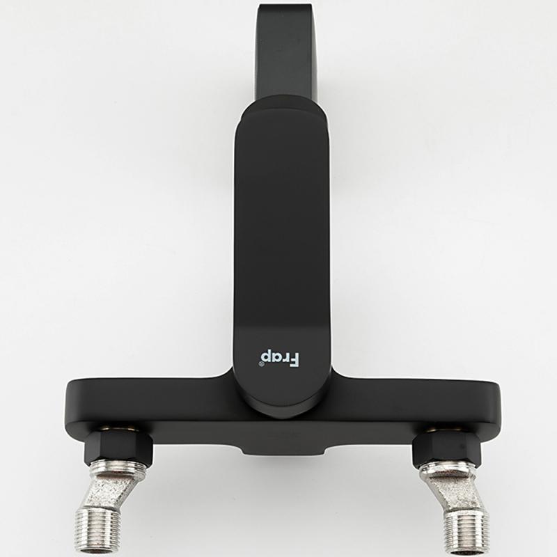 Смеситель для ванны Frap F3262, чёрный — изображение 5