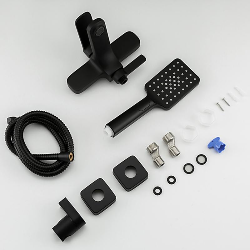 Смеситель для ванны Frap F3262, чёрный — изображение 10