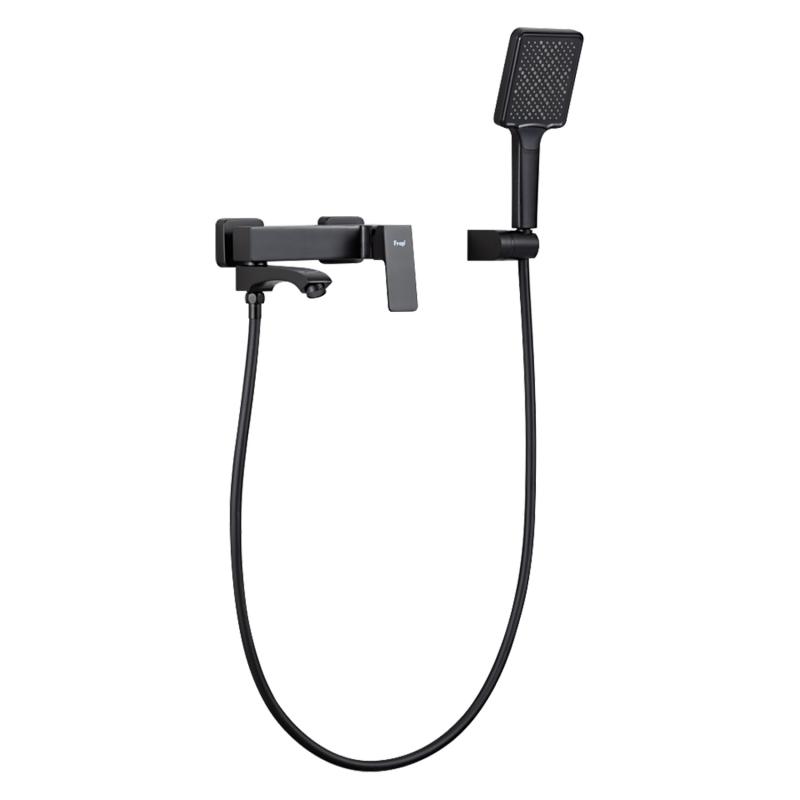 Смеситель для ванны Frap F3276-6, чёрный