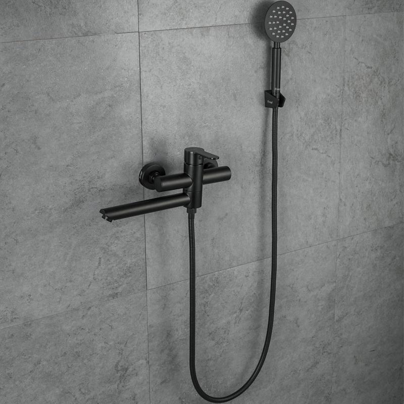 Смеситель для ванны Frap F32801-6, чёрный — изображение 13