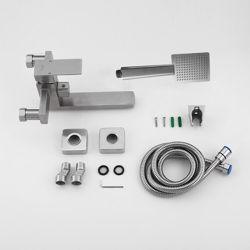 Смеситель для ванны Frap F32802, сатин — изображение 11