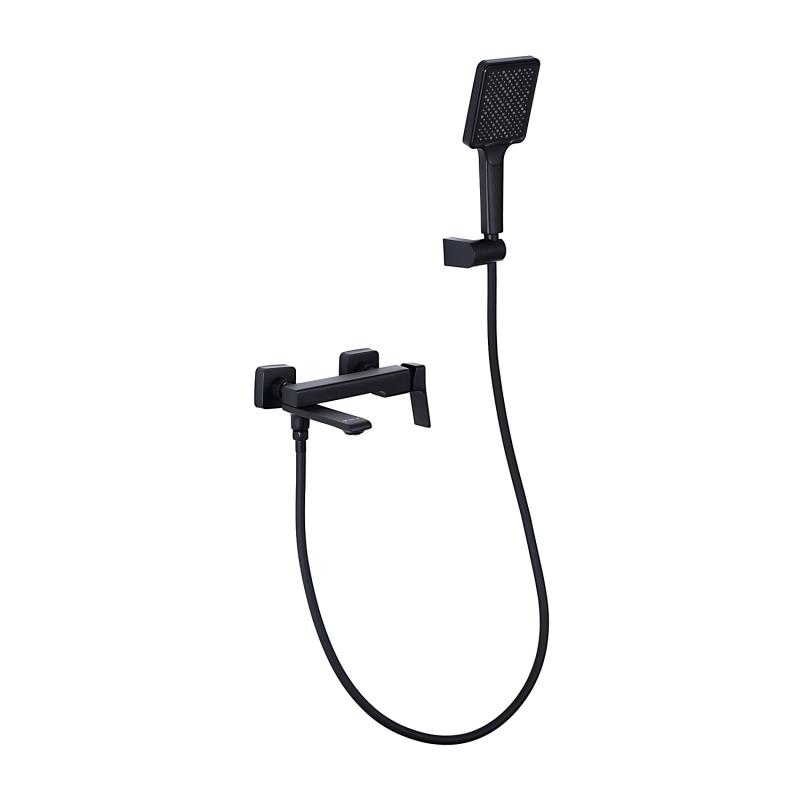 Смеситель для ванны Frap F3284-6, чёрный