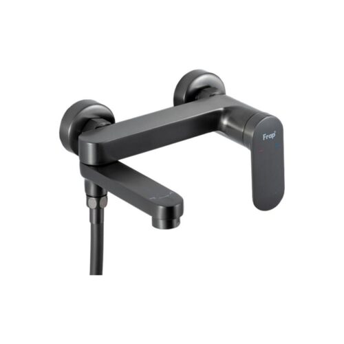 Смеситель для ванны Frap F3285-9, оружейная сталь