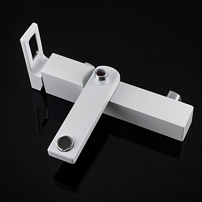 Смеситель для ванны Gappo G3217-8, белый/хром — изображение 3