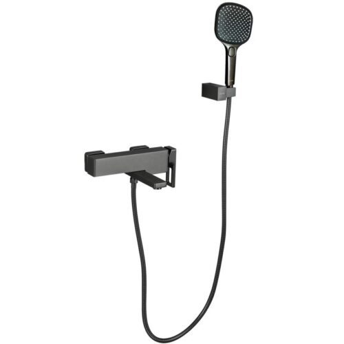 Смеситель для ванны Gappo G3217-9, оружейная сталь