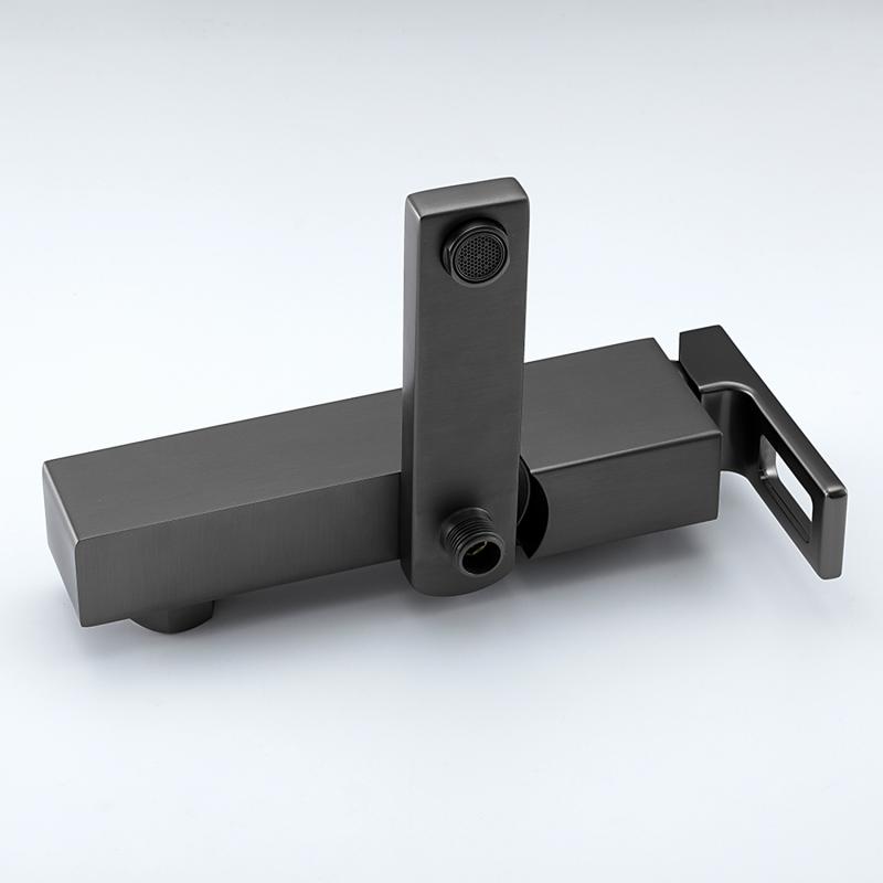 Смеситель для ванны Gappo G3217-9, оружейная сталь — изображение 5