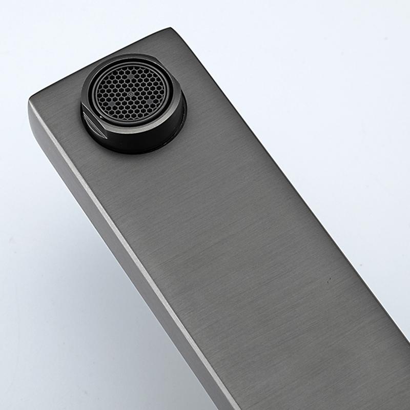 Смеситель для ванны Gappo G3217-9, оружейная сталь — изображение 8