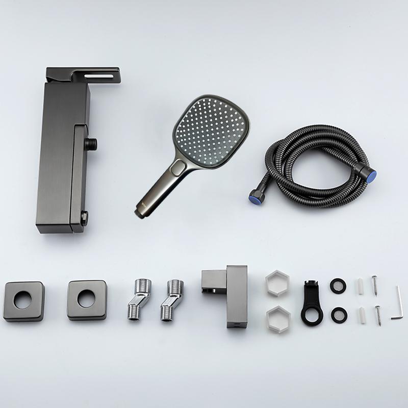 Смеситель для ванны Gappo G3217-9, оружейная сталь — изображение 11