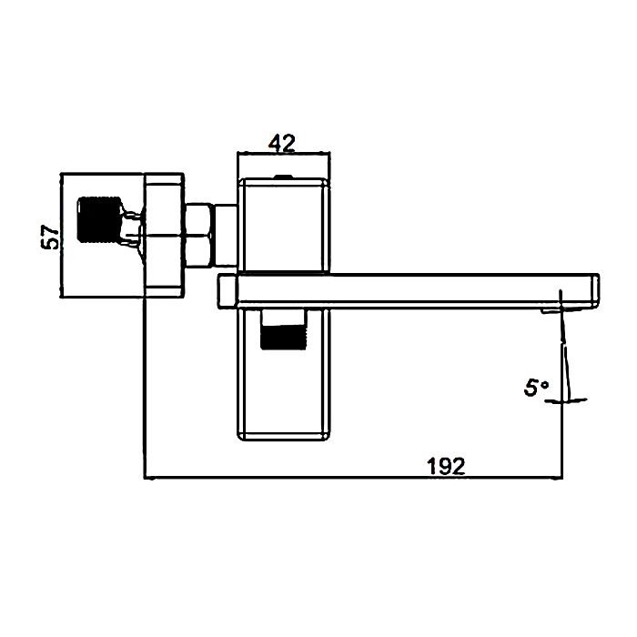 Смеситель для ванны Gappo G3218 — изображение 2