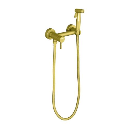 Смеситель для гигиенического душа Frap F7503-3, золотой сатин