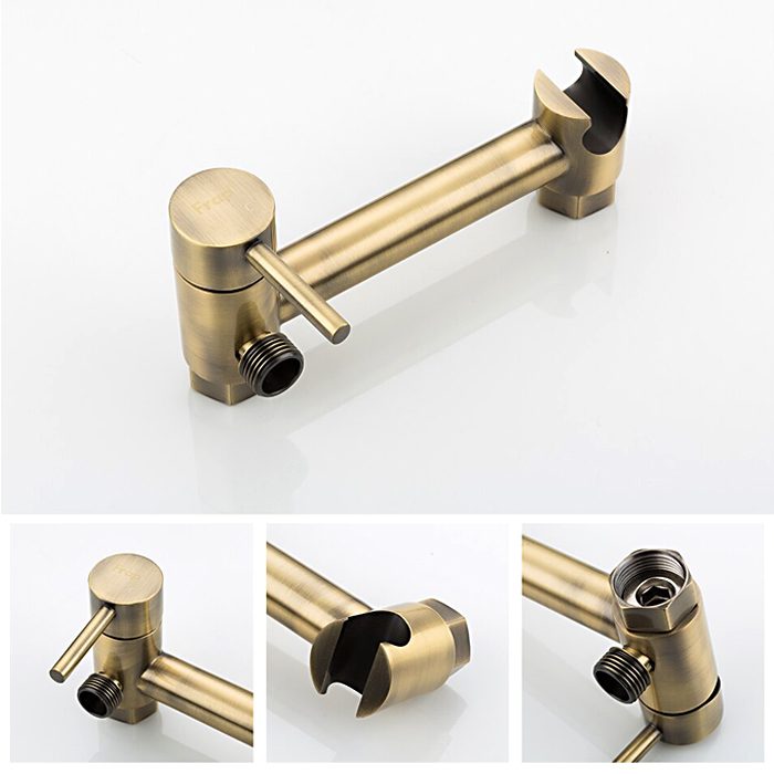 Смеситель для гигиенического душа Frap F7503-4, бронза — изображение 4