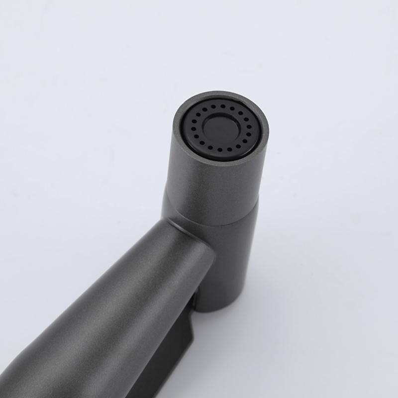 Смеситель для гигиенического душа Frap F7503-9, оружейная сталь — изображение 9