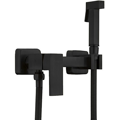 Смеситель для гигиенического душа Frap F7504-6, чёрный