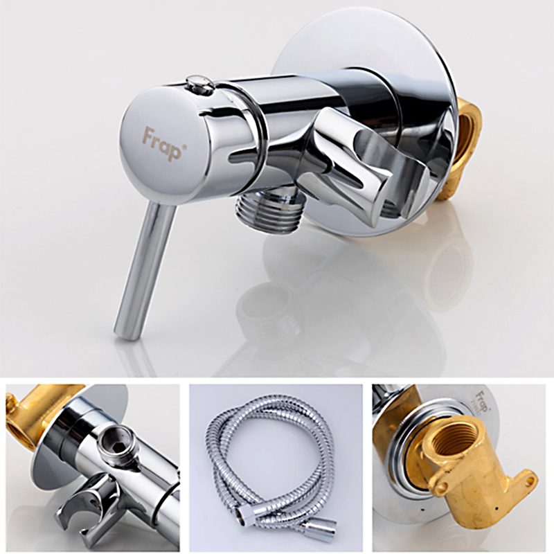 Смеситель скрытого монтажа для гигиенического душа Frap F7505-2 — изображение 10