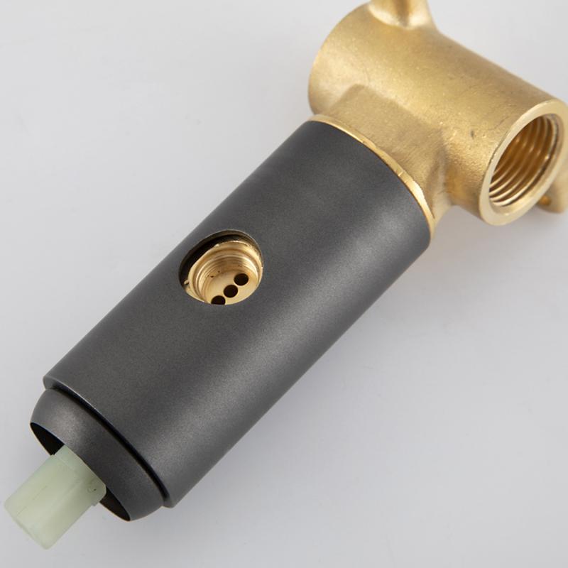 Смеситель скрытого монтажа для гигиенического душа Frap F7505-9, оружейная сталь — изображение 4