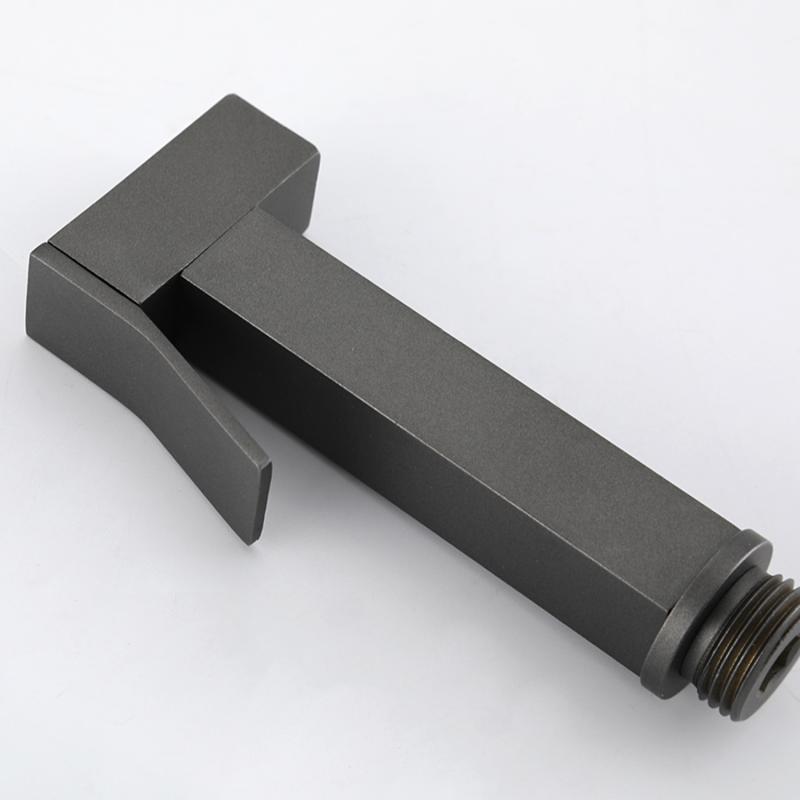 Смеситель скрытого монтажа для гигиенического душа Frap F7506-9, оружейная сталь — изображение 6