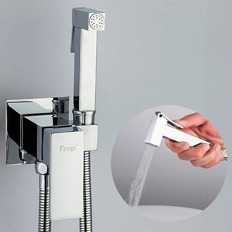 Смеситель скрытого монтажа для гигиенического душа Frap F7506 — изображение 11