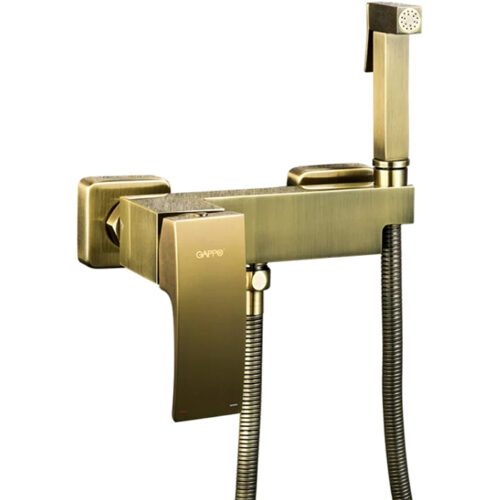 Смеситель для гигиенического душа Gappo G2007-4, бронза