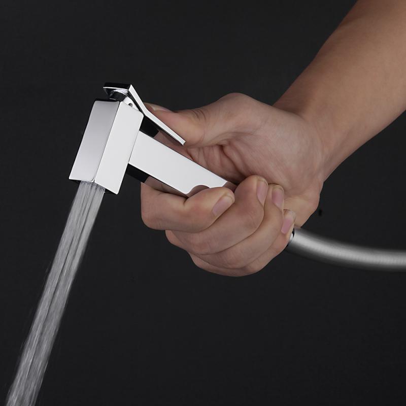 Смеситель скрытого монтажа для гигиенического душа Gappo G7217-8, хром/белый — изображение 10