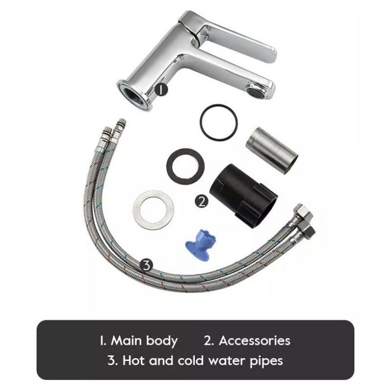 Смеситель для умывальника Frap F1061 — изображение 7