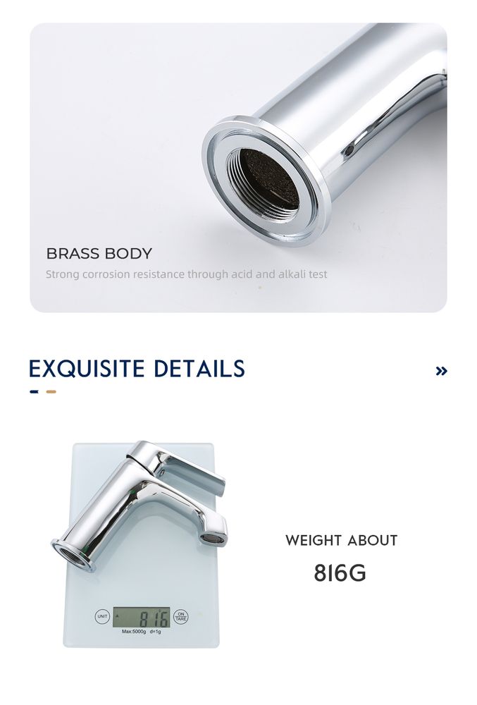 Смеситель для умывальника Frap F1071 — изображение 5