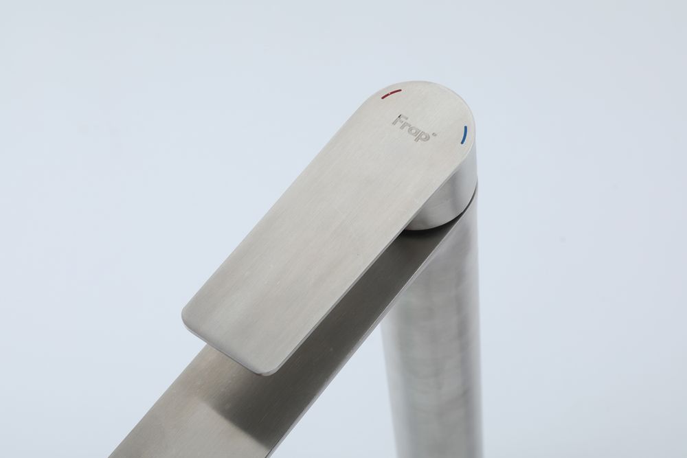 Смеситель для умывальника Frap F10806-2, сатин — изображение 6