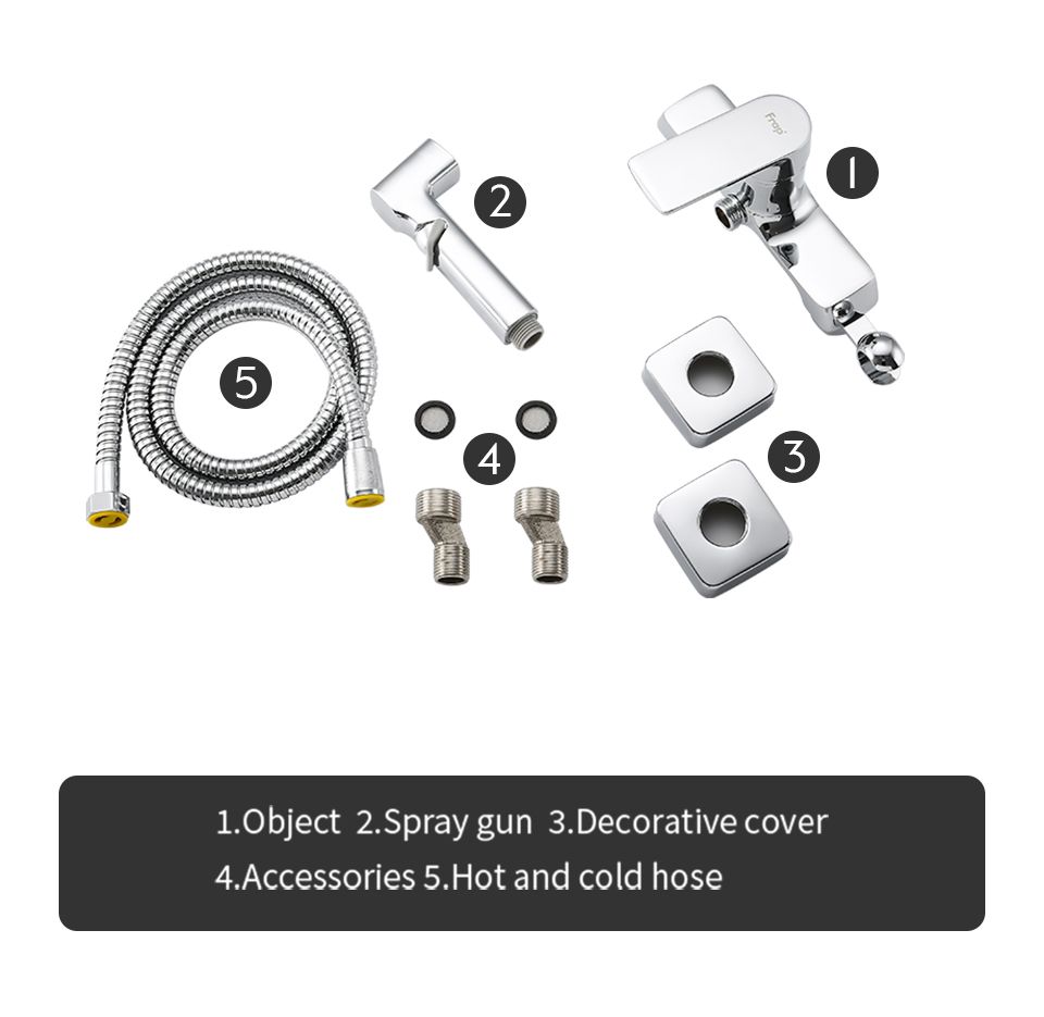 Смеситель для гигиенического душа Frap F2071 — изображение 6