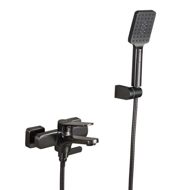 Смеситель для ванны Frap F3262-9, оружейная сталь