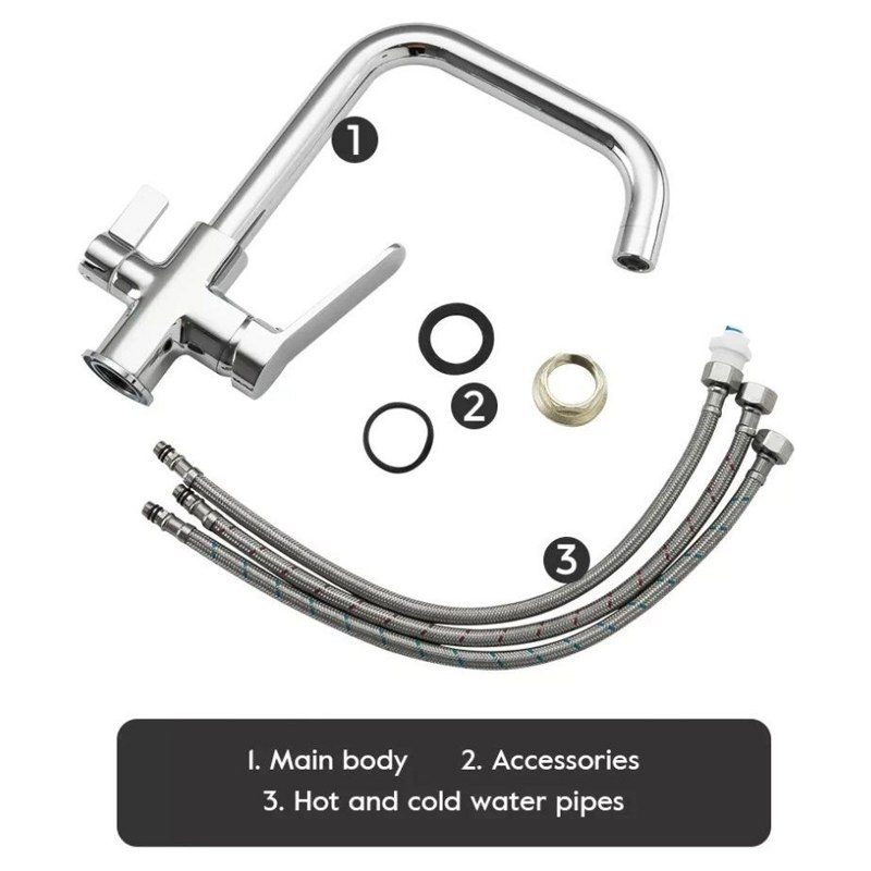 Смеситель для кухни под фильтр Frap F4361 — изображение 7