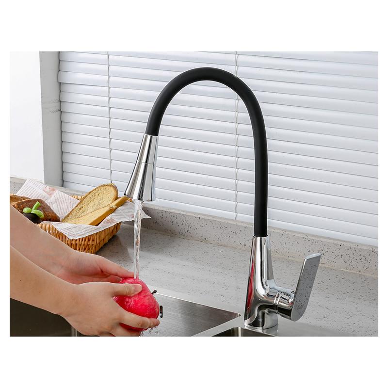 Смеситель для кухни с гибким изливом Frap F4471 — изображение 3