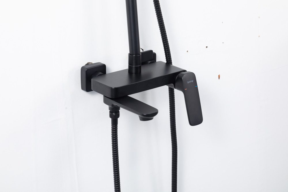 Душевая система Gappo G2428-6, чёрный — изображение 5