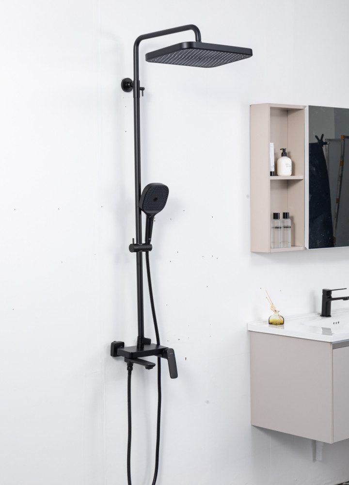 Душевая система Gappo G2428-6, чёрный — изображение 3