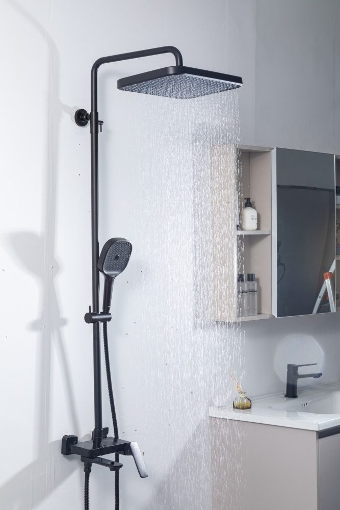 Душевая система Gappo G2428-6, чёрный — изображение 7