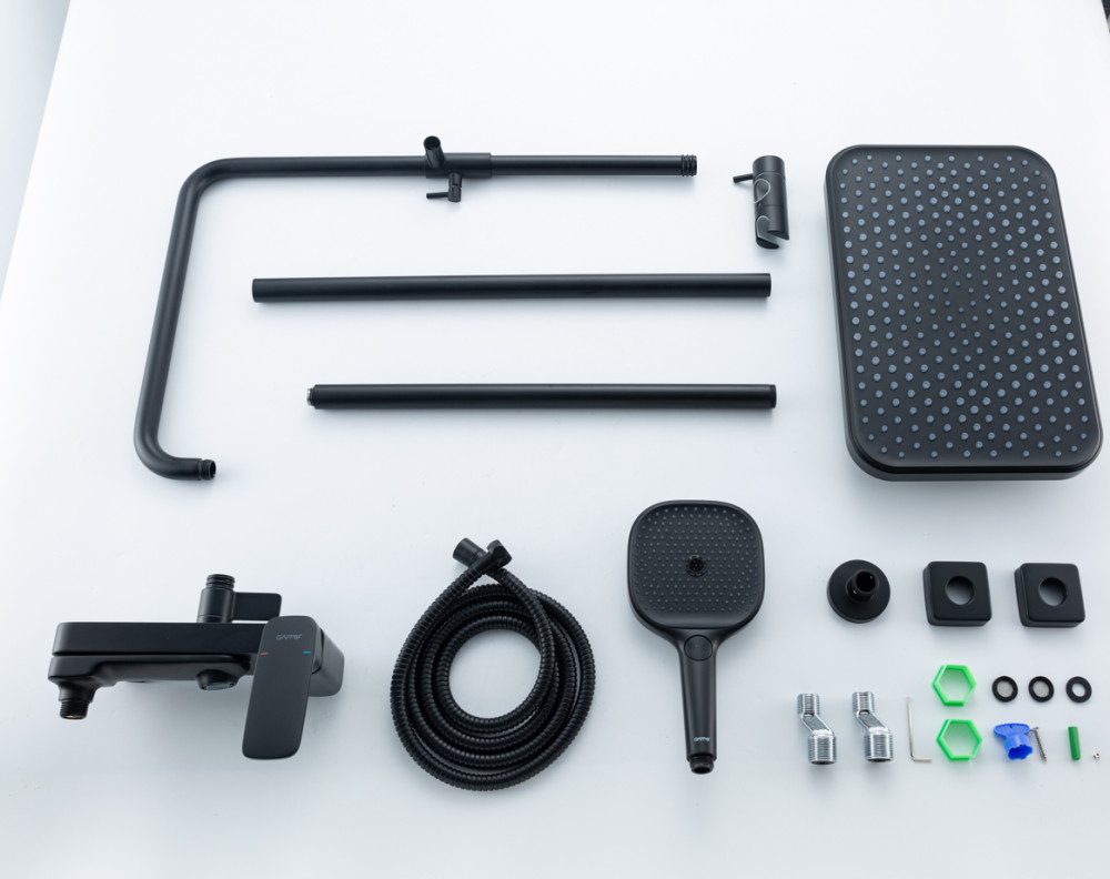 Душевая система Gappo G2428-6, чёрный — изображение 8