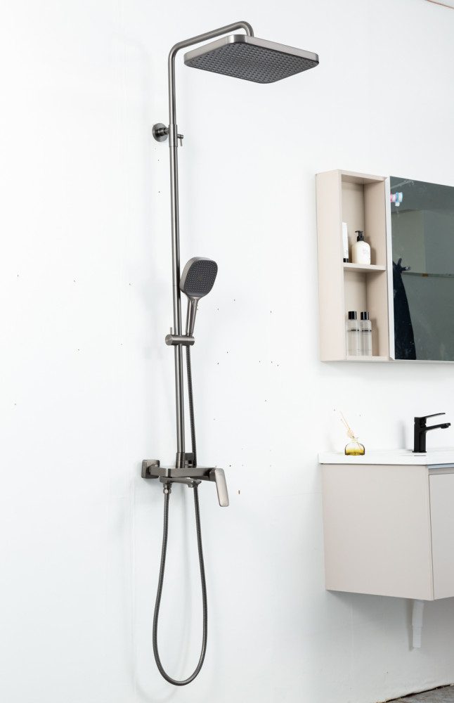 Душевая система Gappo G2428-9, оружейная сталь — изображение 3