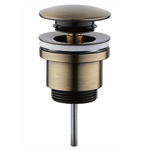 Донный клапан для умывальника Frap F62-4, бронза