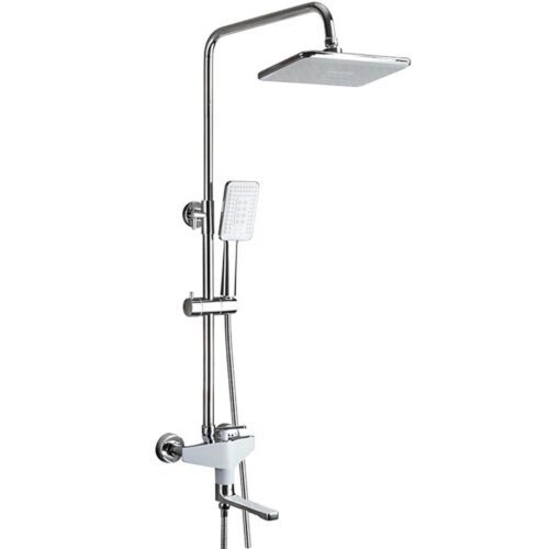 Душевая система Frap F2458, белый/хром