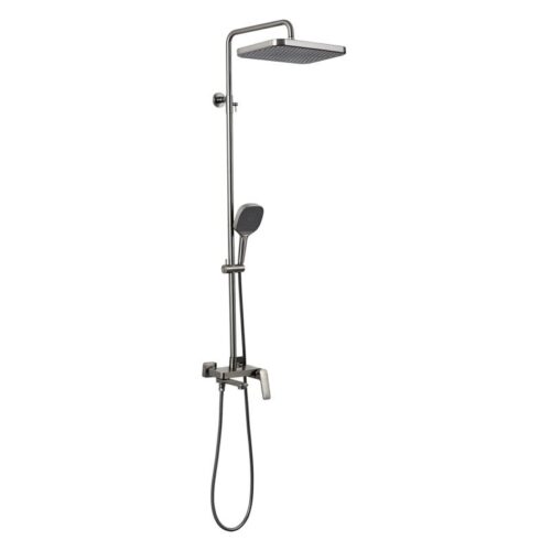 Душевая система Gappo G2428-9, оружейная сталь