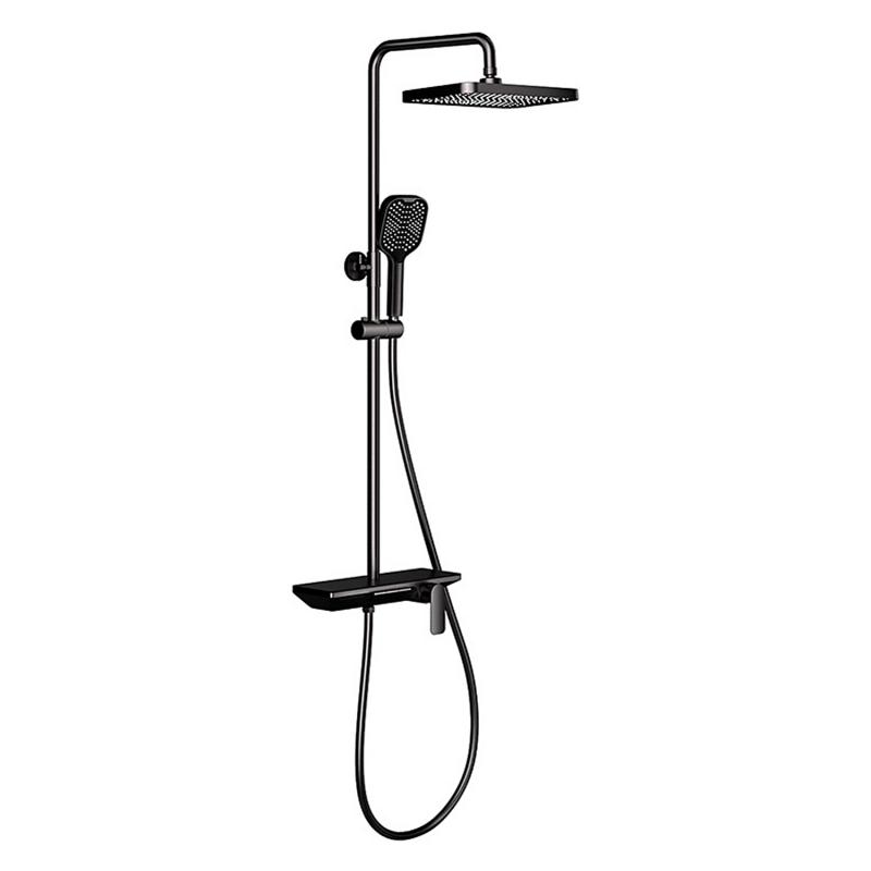 Душевая система Gappo G2496-16, чёрный