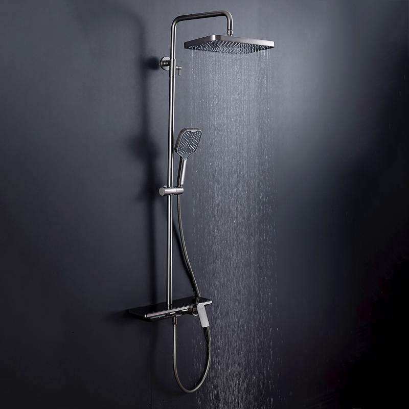 Душевая система Gappo G2496-19, оружейная сталь — изображение 3