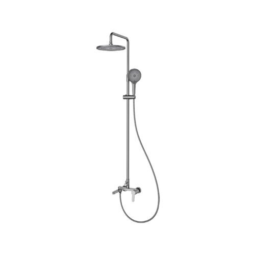 Душевая система Gappo G2499-39, оружейная сталь
