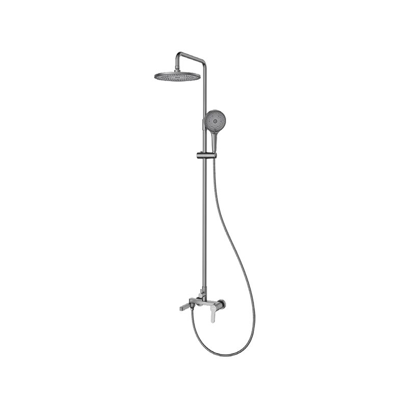 Душевая система Gappo G2499-39, оружейная сталь