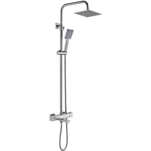 Душевая система с термостатическим смесителем Gappo G2499-40, сатин